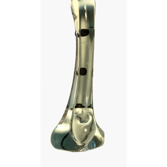 Clear Glass Spoon Rest Vintage - Picture 4 of 7